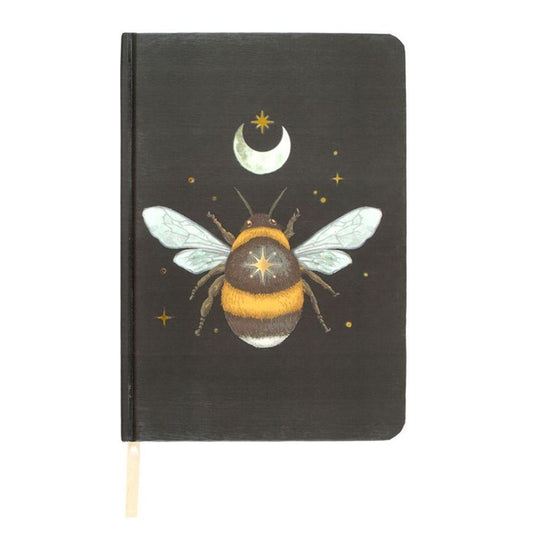 Forest Bee A5 Notebook - Black Qubd