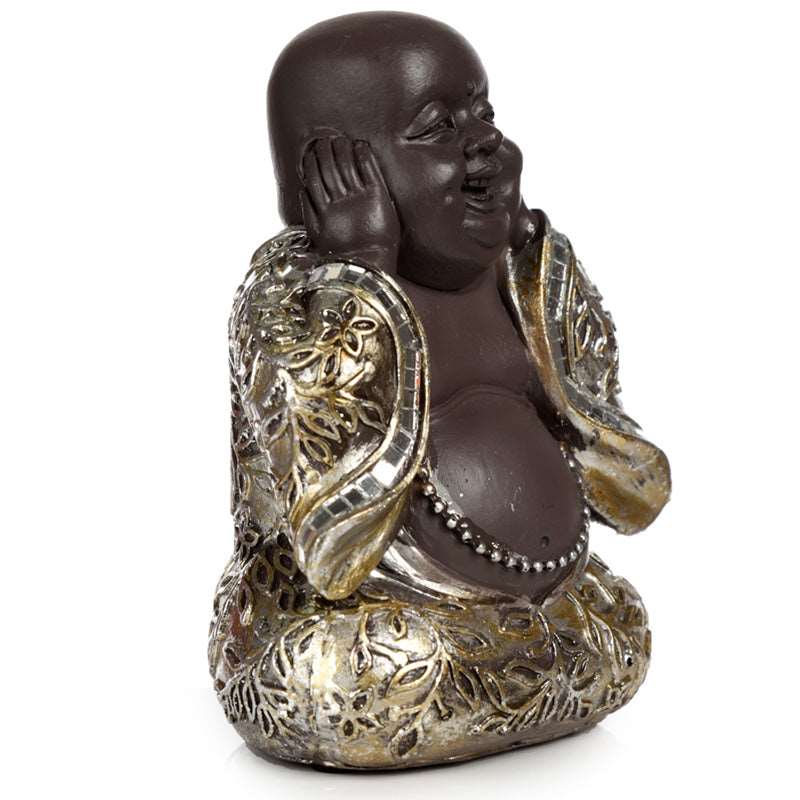 Trio Buddha Set - See, Hear, Speak No - Black Qubd