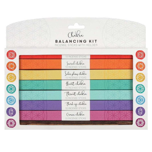 Chakra Incense Balancing Kit - Black Qubd