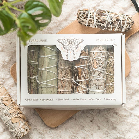 Sage Smudge Stick Variety Set - Black Qubd