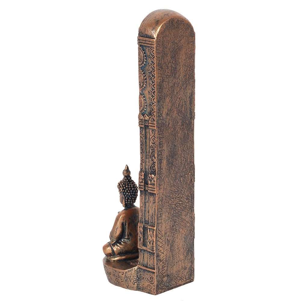 Chakra Buddha Incense Holder - Black Qubd LTD